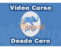 Vídeo Curso PHP Profesional de Básico a Avanzado desde Cero